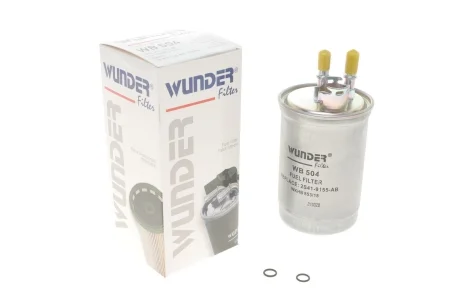 Фильтр топливный Ford Connect 1.8Di/TDCi (55kw) 02- (под клапан) WUNDER FILTER WB 504