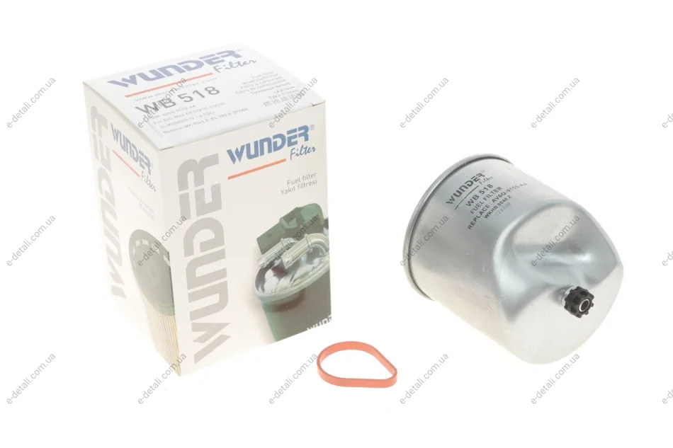 Фільтр паливний Ford Connect 1.6TDCI 13- WUNDER FILTER WB 518 (фото 1)