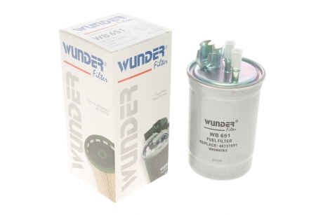Фильтр топливный WUNDER WUNDER FILTER WB 651