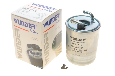 Фільтр паливний WUNDER WUNDER FILTER WB 718 (фото 1)