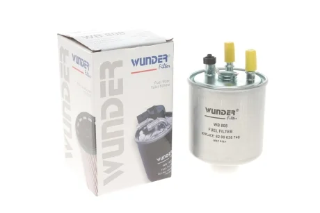 Фильтр топливный Renault Kangoo 1.5dCi 08- WUNDER FILTER WB 808