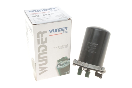 Корпус фильтра топливного Renault Master 2.3dCi/Trafic 1.6dCi 10- (на болтах) WUNDER FILTER WB 814/1