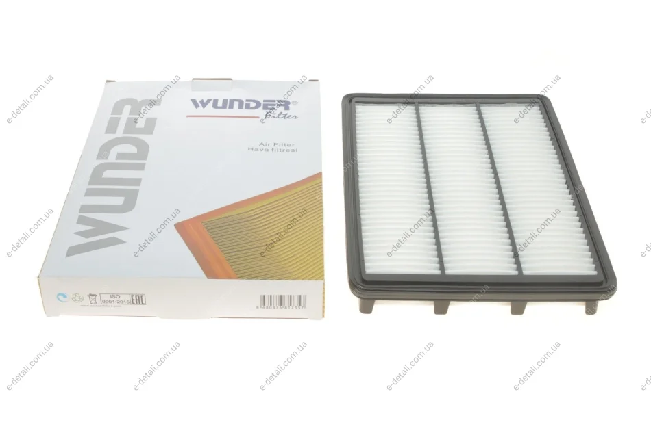 Фільтр повітряний Kia Borrego 3.0/3.8 07- WUNDER FILTER WH 1006 (фото 1)