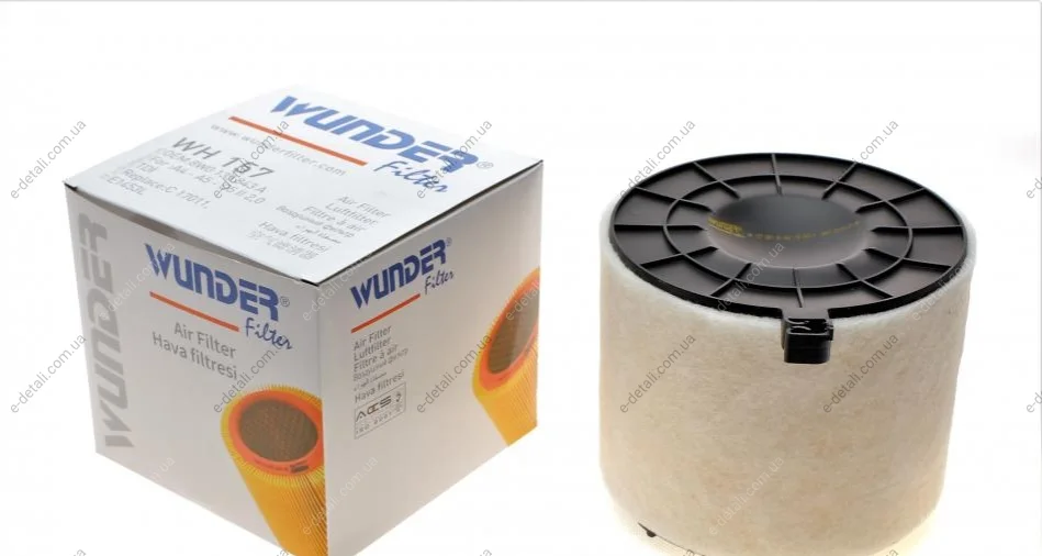 Фильтр воздушный Audi A4/A5/Q5 2.0D/2.0H 15- WUNDER FILTER WH 157 (фото 1)