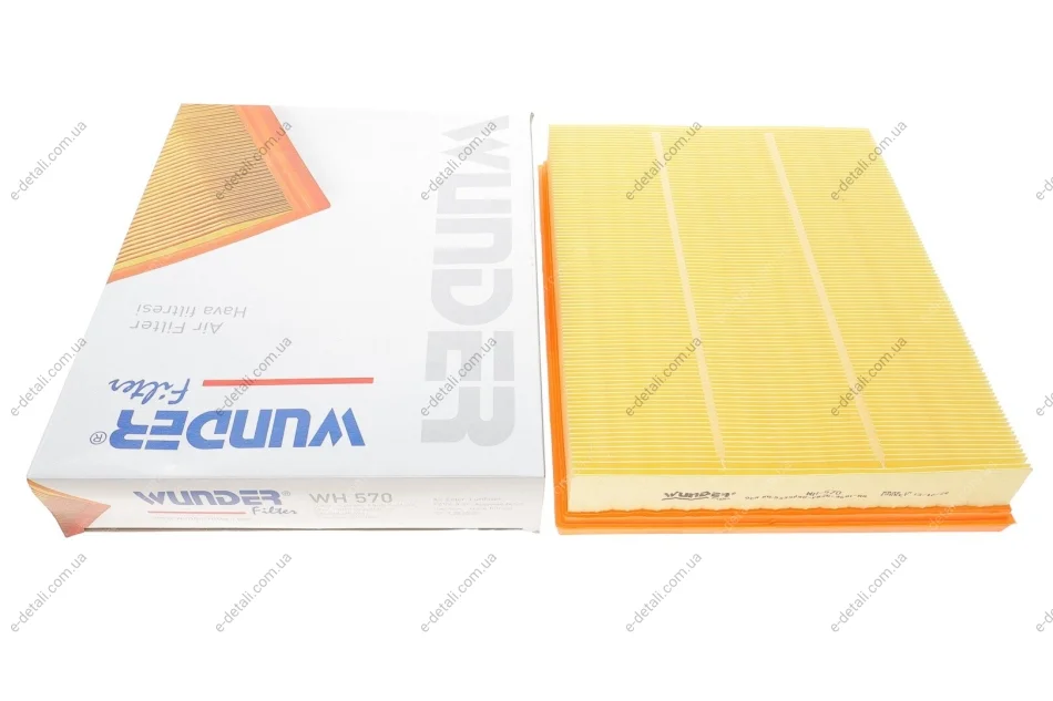 Фильтр воздушный Ford Ranger 2.0 EcoBlue/TDCi EcoBlue 18- WUNDER FILTER WH 570 (фото 1)
