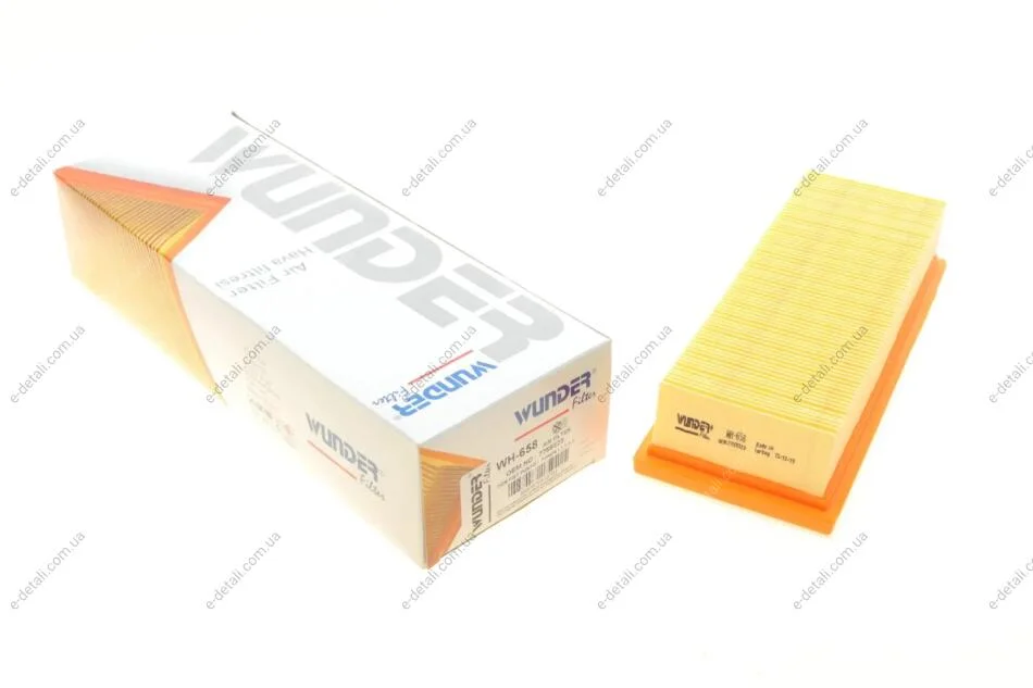 Фільтр повітряний Fiat Panda/Punto -03 WUNDER FILTER WH 658 (фото 1)