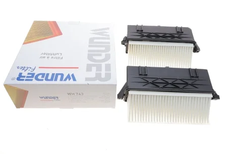 Фільтр повітряний MB E-class (W212/A207/C207)/ GLK (X204) 350CDI (к-кт) WUNDER FILTER WH 743