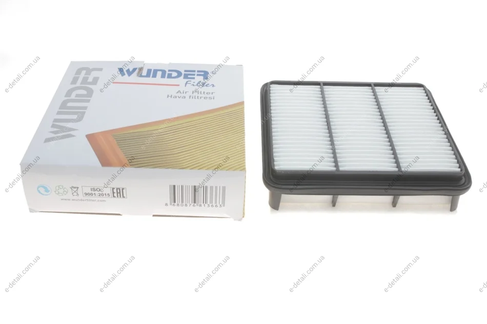 Фильтр воздушный Mitsubishi L200 2.5DI-D 06- (с поролоном) WUNDER FILTER WH 908 (фото 1)