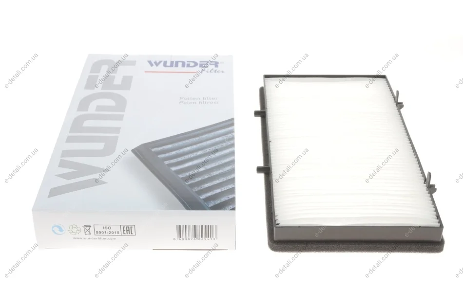 Фільтр салону Renault Trafic 1.9-2.5dCI 01- WUNDER FILTER WP 312 (фото 1)