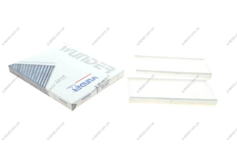 Фильтр салона Nissan Navara/Pathfinder 2.5dCi/3.0dCi/4.0 05- (к-кт 2 шт.) WUNDER FILTER WP 945 (фото 1)