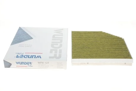 Фильтр салона Audi A6/A7/A8 10- (угольный) WUNDER FILTER WPK 127