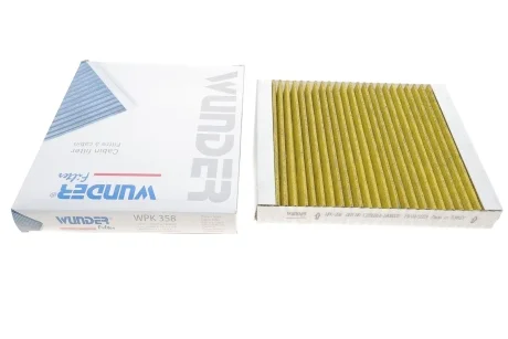 Фильтр салона Opel Astra K/Insignia B 15- (угольный) WUNDER FILTER WPK 358