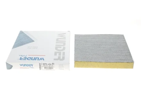 Фильтр салона Citroen Berlingo/Peugeot Partner 1.1-2.0HDI -08 (угольный) WUNDER FILTER WPK 404
