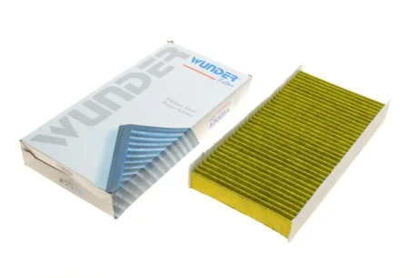 Фильтр салона Citroen C5/C6/Peugeot 407 04- (угольный) WUNDER FILTER WPK 408