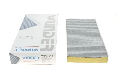 Фильтр салона Fiat Scudo/Citroen Jumpy/Peugeot Expert 1.6-2.0 HDi 07- (угольный) WUNDER FILTER WPK 414