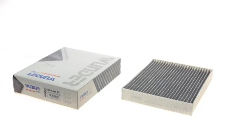 Фильтр салона Ford Mondeo V 1.5/2.0TDCi 14-/Focus IV 1.0 EcoBoost 18- (угольный) WUNDER FILTER WPK 516