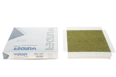 Фільтр салону MB ML (W163) (вугільний) WUNDER FILTER WPK 710