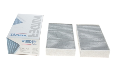 Фильтр салона MB M-class (W166) 11- (угольный) WUNDER FILTER WPK 726