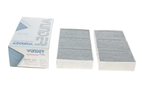Фильтр салона MB M-class (W166) 11- (угольный) WUNDER FILTER WPK 726