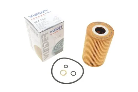 Фильтр масляный BMW 3 (E36) 1.6/1.8/1.9 95- WUNDER FILTER WY 204