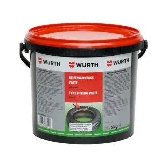 Шиномонтажна паста чорна 5 кг {арт. } WURTH 08901241