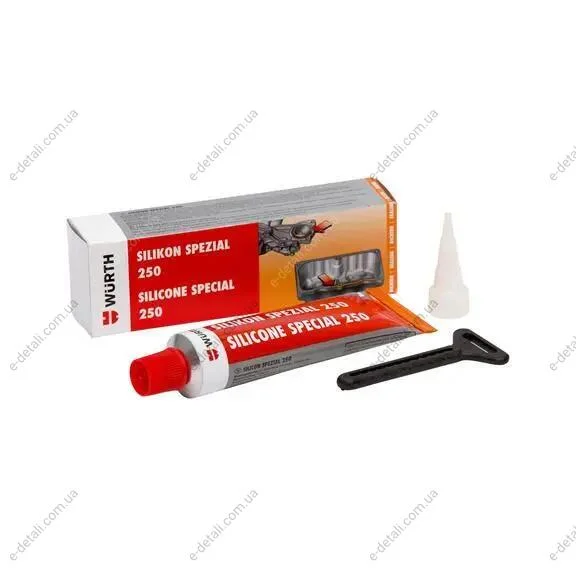Герметик маслостойкий "SILICONE SPECIAL 250", 70мл WURTH 0890323 (фото 1)