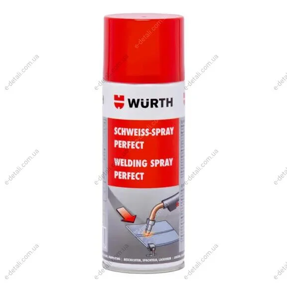 Спрей захисний для зварювання PERFECT, 400 ml {арт. } WURTH 0893102100 (фото 1)