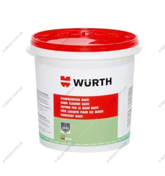 Очисник для рук Basic 10л WURTH 0893900015 (фото 1)