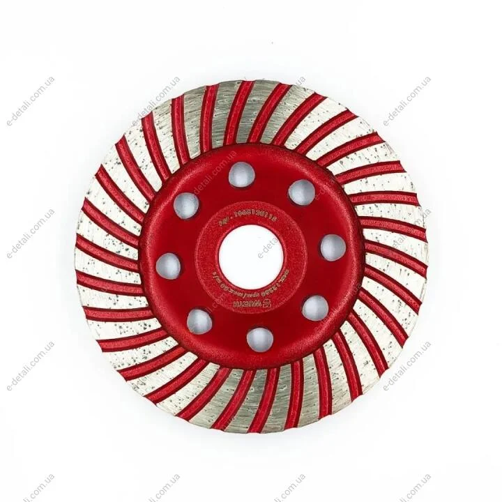 Чашка алмазна TURBO, 115x22.23 mm, RED LINE {арт. } WURTH 1668120115 (фото 1)