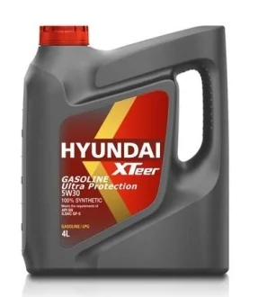 Олія ДВЗ 5W-30 Xteer HYUNDAI бенз, Gasoline Ultra Protection SN/GF-5, 4л, синт XTeer 1041002