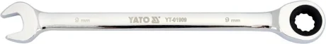 Ключ комбинированный с трещоткой YATO YT-01909