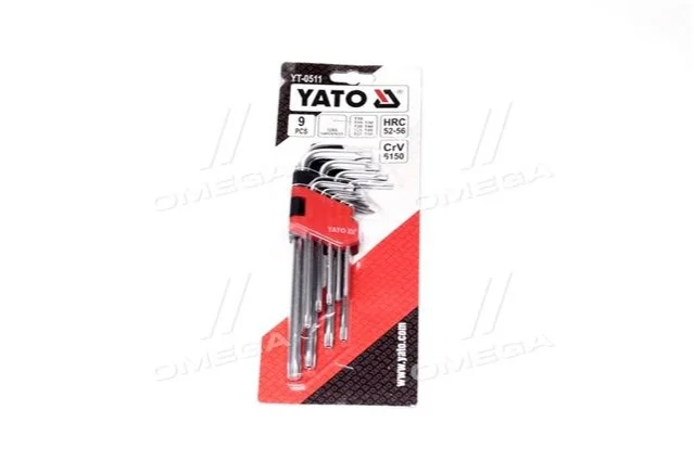 Набор ключей TORX YATO YT-0511 (фото 1)