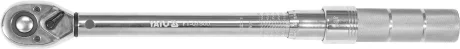 Ключ динамометричний : квадрат 3/8", F = 10-60 Нм, L = 378-400 мм YATO YT-07500