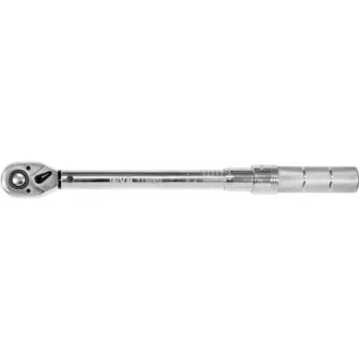 Ключ динамометричний : квадрат 1/2", F = 10-60 Нм, L = 378-400 мм YATO YT-07611