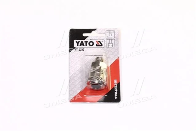 Быстросъемная муфта с внешней. резьбой o = 1/4" YATO YT-2390 (фото 1)