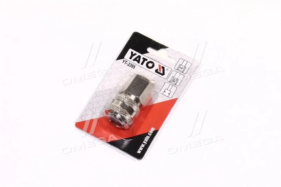 Быстросъемная муфта с внутр. резьбой o = 1/2" YATO YT-2395 (фото 1)