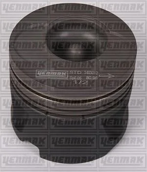 Поршень с кольцами і пальцем AUDI A6 2.5TDI (размер отв. 81.01 / STD) (AAT,ABP,AEL,1T,D5252T) (1-й / 2-й цл.) YENMAK 31-03297-000 (фото 1)
