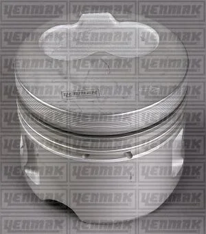 Поршень с кольцами і пальцем (размер отв. 79.76 / +0.25) VW CADDY II 1.9D 95- T4 2.4D (до 4/5цл.) (1Y) YENMAK 31-03309-025 (фото 1)