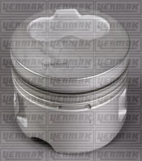Поршень с кольцами і пальцем (размер отв. 80.01 / +0.5) VW CADDY II 1.9D 95- T4 2.4D (4/5цл.) (1Y) YENMAK 31-03309-050