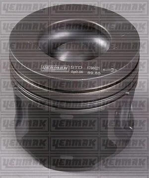 Поршень с кольцами і пальцем (размер отв. 90,16/+0,25) FORD TRANSIT 2.4TDCI 04- (4цл.) (SXFA, SVFB V348 DURATORQ/ JXFA Euro 4H9FB Euro 4 1) YENMAK 31-03463-025 (фото 1)