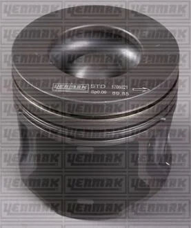 Поршень с кольцами і пальцем (размер отв. 90,41/+0,50) FORD TRANSIT 2.4TDCI 04- (4цл.) (SXFA, SVFB V348 DURATORQ/ JXFA Euro 4H9FB Euro 4 1…) YENMAK 31-03463-050