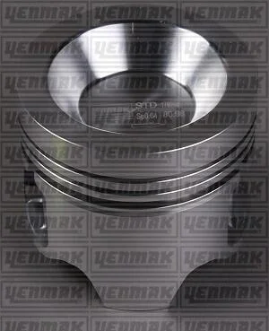 Поршень с кольцами і пальцем (размер отв. 81,50 / +0,50) (F 2N.A700/E708) YENMAK 31-04158-050 (фото 1)