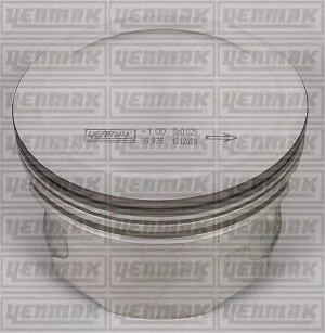 Поршень с кольцами і пальцем (размер отв. 86,00 /STD) OPEL ASTRA G 2.2 -05 (4цл.) (Z 22 SE) бензин YENMAK 31-04221-000