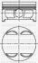 Поршень з кільцями і пальцем (размІр отв. 92 / STD) BMW E39 540i, X5 E53 4.4 i (8ц) (M 62 B 44 LEV) YENMAK 31-04611-000 (фото 1)