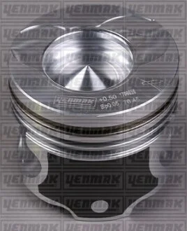 Поршень с кольцами і пальцем (розмір отв. 76,00 / STD) RENAULT Kangoo 1.5DCI (4 цл.) (K9K 792 / 794 / 796 / 704 / 722) YENMAK 36-04164-000