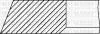 Комплект поршневих кілець RENAULT Trafic II 2.0 DCI (84,5/0,5) (2,5/2/2) YENMAK 91-09171-050 (фото 2)