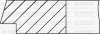 Комплект поршневих кілець (76,51/STD) (1,2/1,2/2,0) AUDI A1/A3 1.4TFSI, SKODA Octavia 1.4TSI, VW Golf/Polo/Tiguan 1.4TSI YENMAK 91-09313-000 (фото 2)