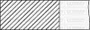 Комплект поршневих кілець (82,76/+0.25) (1,2/1,2/2,0) AUDI A3/A4/A5/Q3/Q5 1.8-2.0TFSI, SKODA Octavia 1.8-2.0TSI, VW Golf/Polo/Tiguan 1.8-2.0TSI/FSI YENMAK 91-09329-025 (фото 1)
