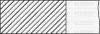 YENMAK Комплект поршневих кілець OPEL Combo 1.7D  (79/STD) (2/1.5/3) 91-09419-000