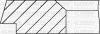 Комплект поршневих кілець FORD Transit Connect 1.8TDCi (83/0.5) (1.75/2/2) YENMAK 91-09477-050 (фото 2)
